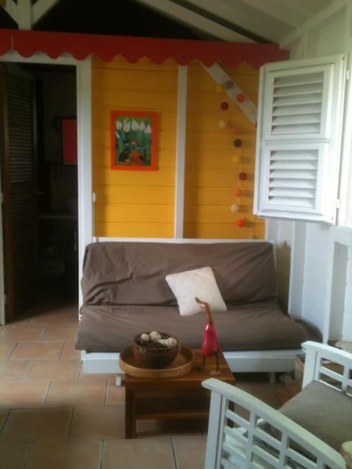 Charmant Bungalow Un P'Tit Coin De Paradis Saint-Francois  Εξωτερικό φωτογραφία